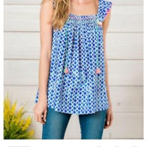 Matilda Jane Wandering Waters top women’s Medium